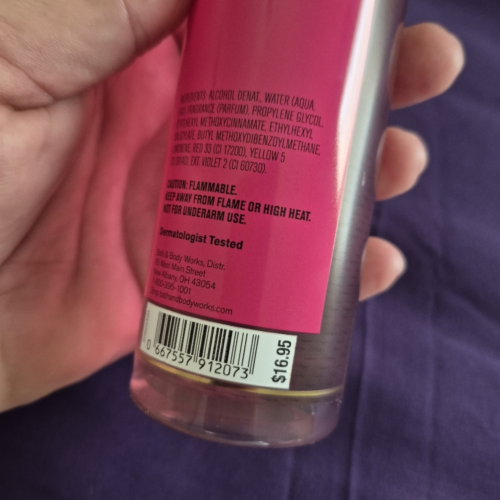 Bath & Body Works Pink Pineapple Sunrise Fine Mist Body Spray New - Picture 7 of 7